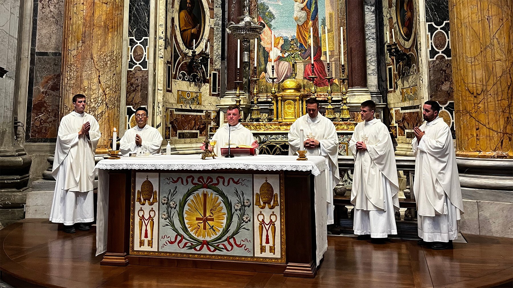 June 21, 2024: Mass in St. Peter at the Tomb of the Apostles Simon and Jude