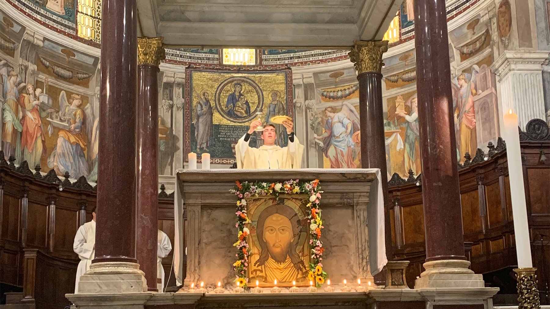 June 24, 2022: Feat of the Sacred Heart - Fr Grant Dvorak's 1st Mass in Rome
