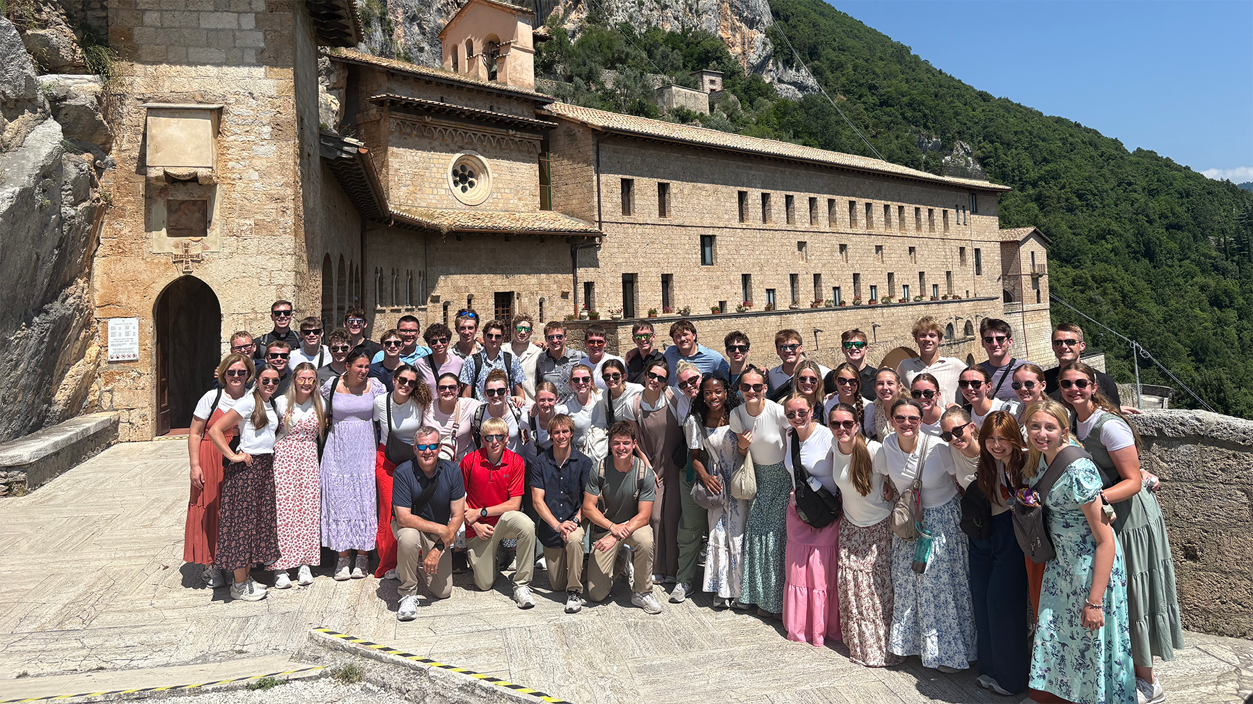 June 24, 2025: Tre Fontane, Subiaco, and Centro tour
